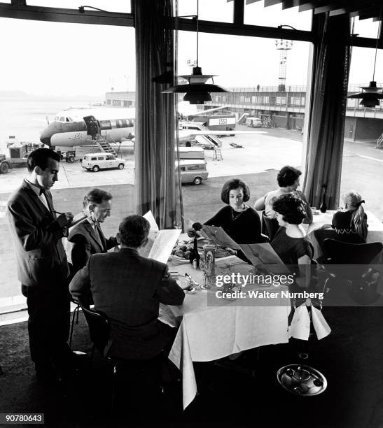 Converted from the old parachute school at Ringway where 600,000 troops trained before being airlifted to liberate Europe, Manchester Airport...