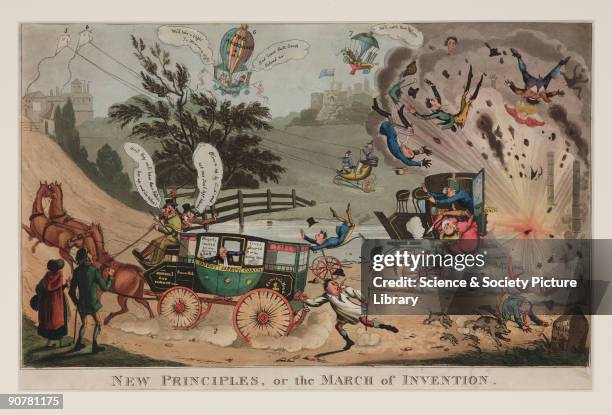 Exploding Carriage 83 The New Steam Carriage Stock Photos, High-Res Pictures, and Images ...