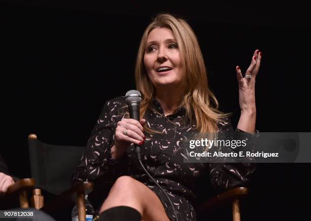 Producer Deborah Snyder attends the 29th Annual Producers Guild Awards Nominees Breakfast at the Saban Theater on January 20, 2018 in Los Angeles,...