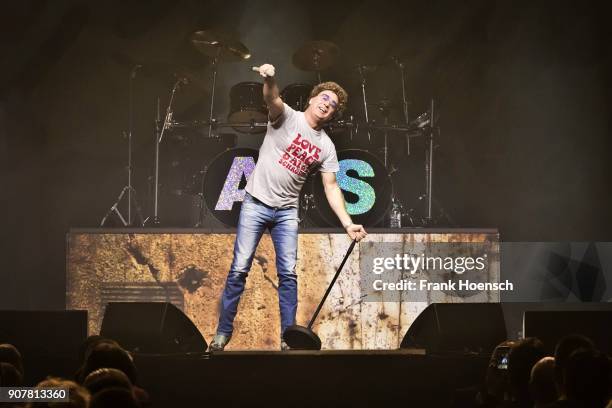 German comedian Atze Schroeder performs live during his show at the Tempodrom on January 20, 2018 in Berlin, Germany.