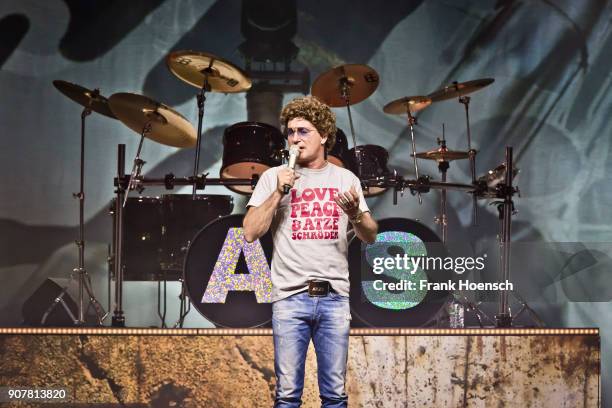 German comedian Atze Schroeder performs live during his show at the Tempodrom on January 20, 2018 in Berlin, Germany.