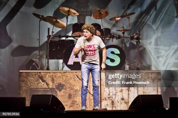 German comedian Atze Schroeder performs live during his show at the Tempodrom on January 20, 2018 in Berlin, Germany.