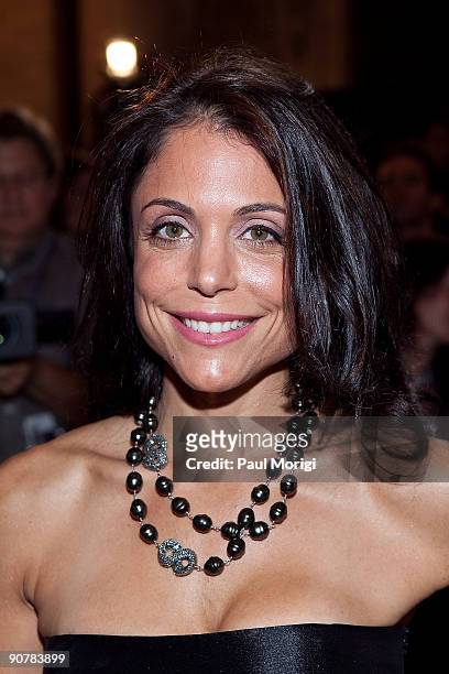 Bethenny Frankel along the front row at Jill Stuart Spring 2010 during Mercedes-Benz Fashion Week at Astor Hall on September 14, 2009 in New York...