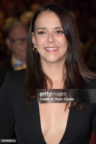 Pauline Ducruet attends the 42nd International Circus Festival In Monte-Carlo on January 20, 2018 in Monaco, Monaco.