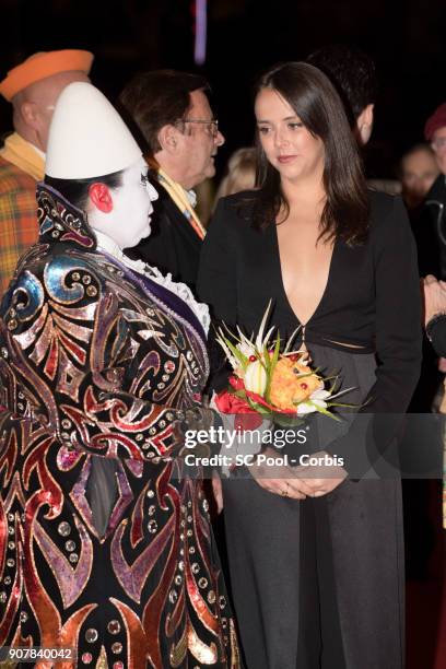 Pauline Ducruet attends the 42nd International Circus Festival In Monte-Carlo on January 20, 2018 in Monaco, Monaco.