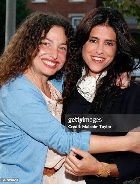 Co-writers/directors Tatiana von Furstenberg and Francesca Gregorini arrive at the "Tanner Hall" screening during the 2009 Toronto International Film...