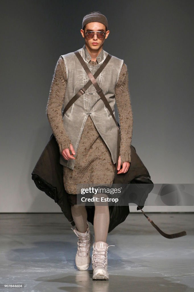 Boris Bidjan Saberi : Runway - Paris Fashion Week - Menswear F/W 2018-2019