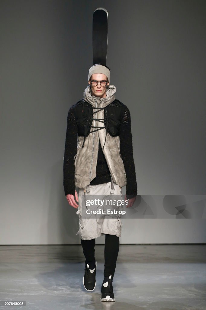 Boris Bidjan Saberi : Runway - Paris Fashion Week - Menswear F/W 2018-2019