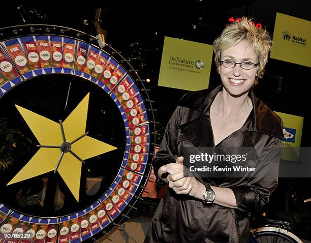 Actress Jane Lynch appears at Fox TV's Fall Eco-Casino Party at BOA Steakhouse on September 14, 2009 in West Hollywood, California.