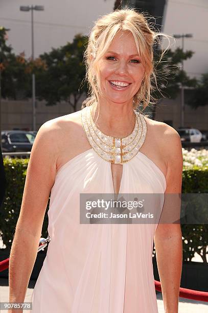 Actress Andrea Roth attends the 2009 Creative Arts Emmy Awards at Nokia Theatre LA Live on September 12, 2009 in Los Angeles, California.