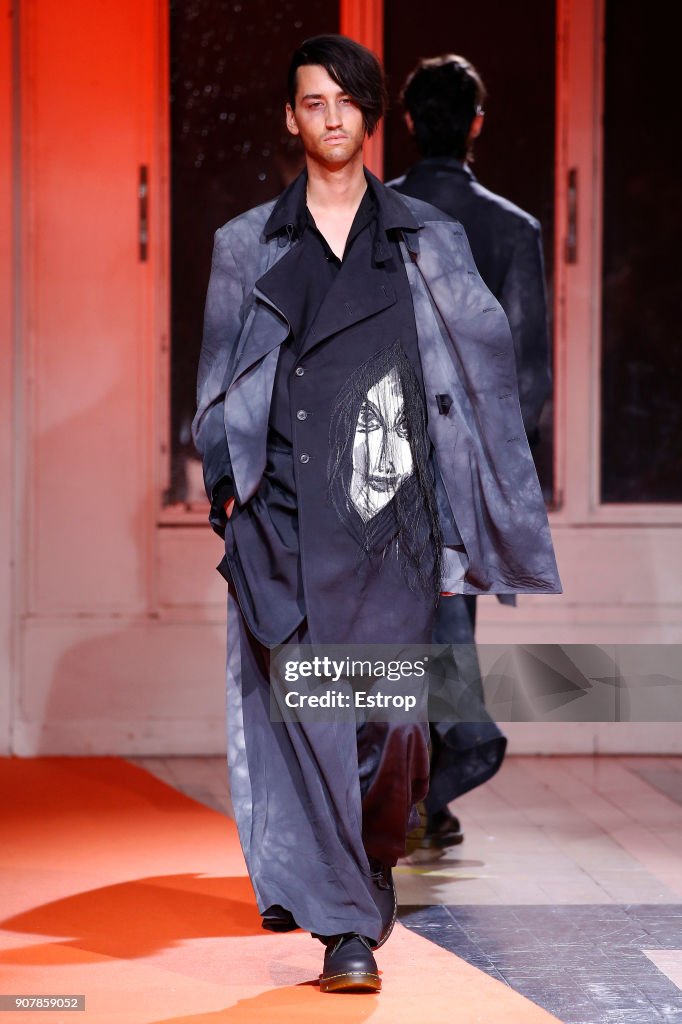Yohji Yamamoto : Runway - Paris Fashion Week - Menswear F/W 2018-2019