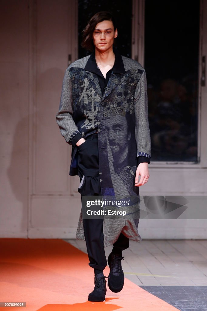 Yohji Yamamoto : Runway - Paris Fashion Week - Menswear F/W 2018-2019