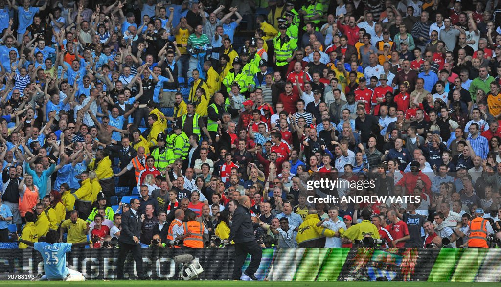 Manchester City's Togolese forward Emman