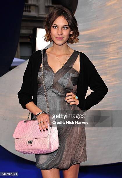 Presenter Alexa Chung attends the Summer Exhibition Preview Party 2009 at the Royal Academy of Arts on June 3, 2009 in London, England.