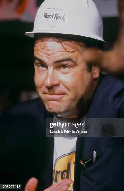 Actor Dan Ackroyd attends the opening of the Hard Rock Cafe in Boston, MA on July 2, 2007.