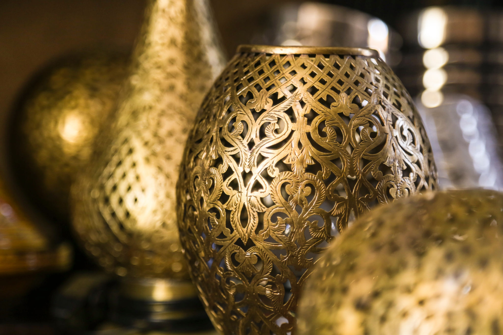 metal decor display