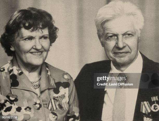 Soviet spies Lona and Morris Cohen, who worked in London under the assumed names Helen and Peter Kroger; jailed in 1961 for their involvement with...