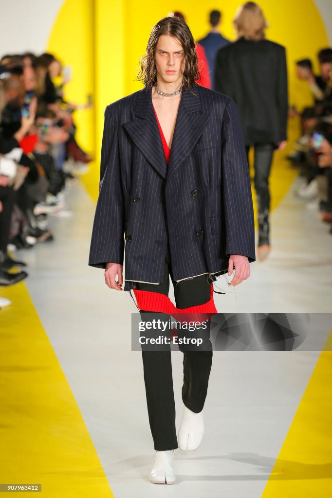 Maison Margiela : Runway - Paris Fashion Week - Menswear F/W 2018-2019