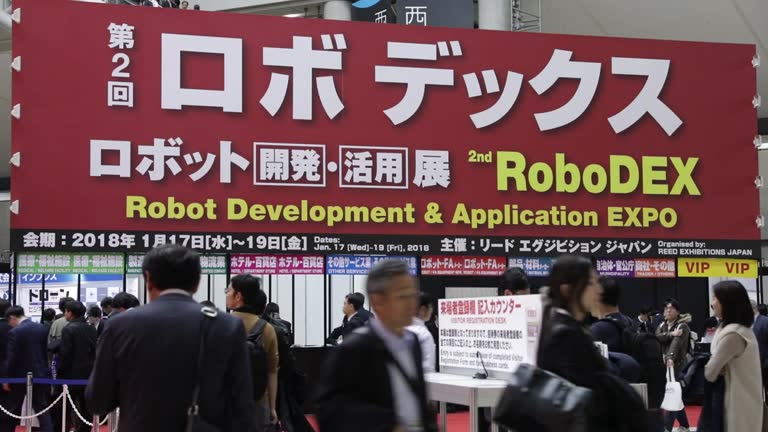 Robodex 19 Japan Robot Robodex Exhibition Stock Videos, Footage, & 4K Video ...