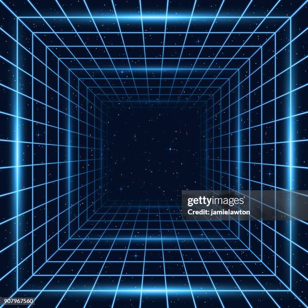 hintergrund im retro-stil der 80er - würfel stock-grafiken, -clipart, -cartoons und -symbole