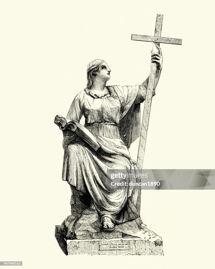 Statue representing divinity
