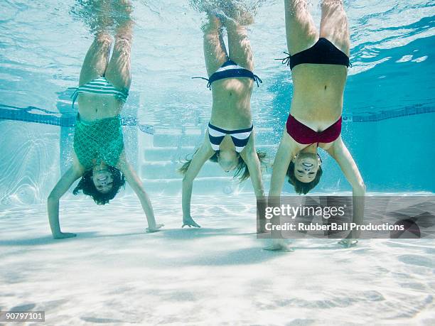 Pool Hand Stand 204 Pool Handstand Stock Photos, High-Res Pictures, and Images - Getty ...