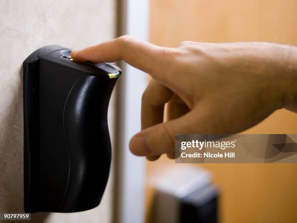 Fringer Reader 111 Fingerprint Reader Stock Photos, High-Res Pictures, and Images ...