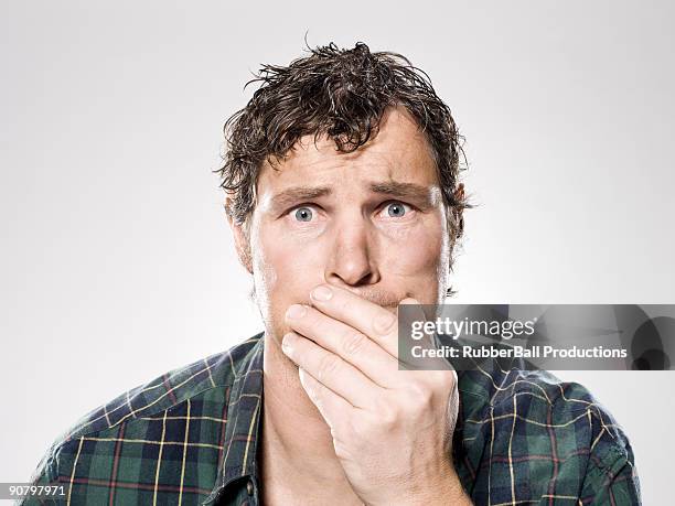 homeless man about to barf - vomiting stock pictures, royalty-free photos & images