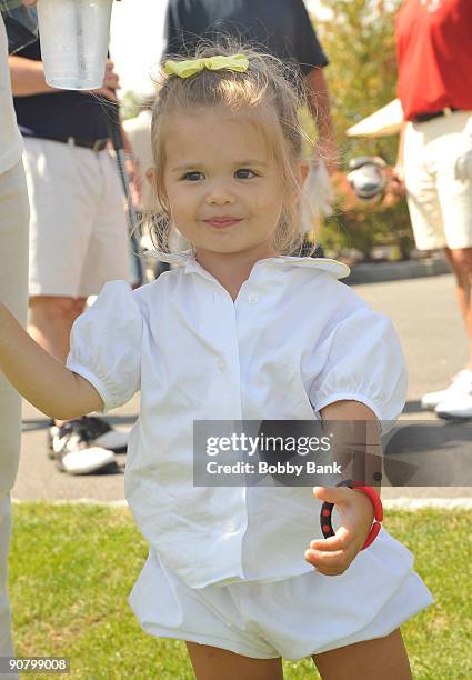Kai Madison Trump attends the 3rd annual Eric Trump Foundation Golf Invitational at the Trump National Golf Club Westchester on September 15, 2009 in...