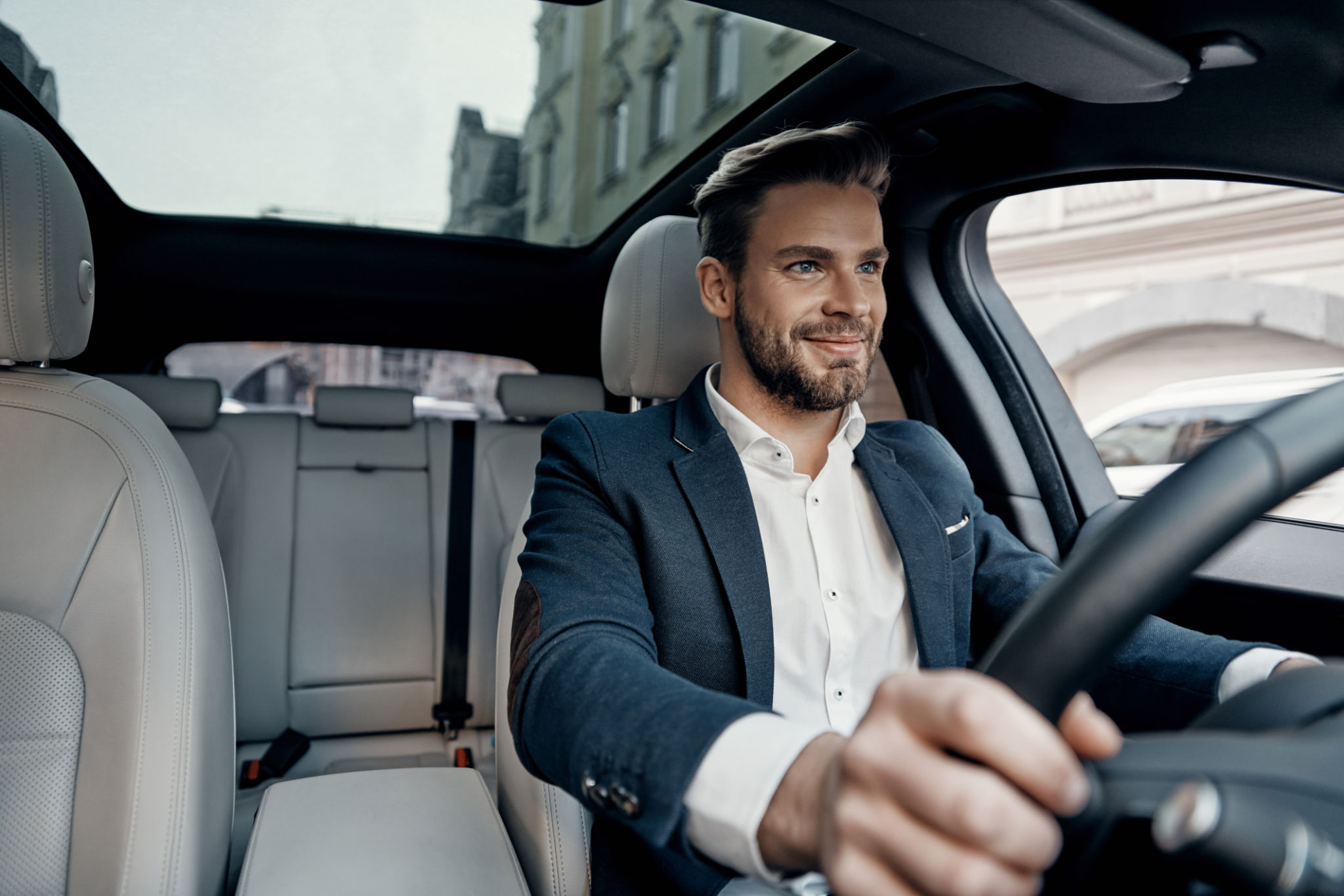 luxury driving