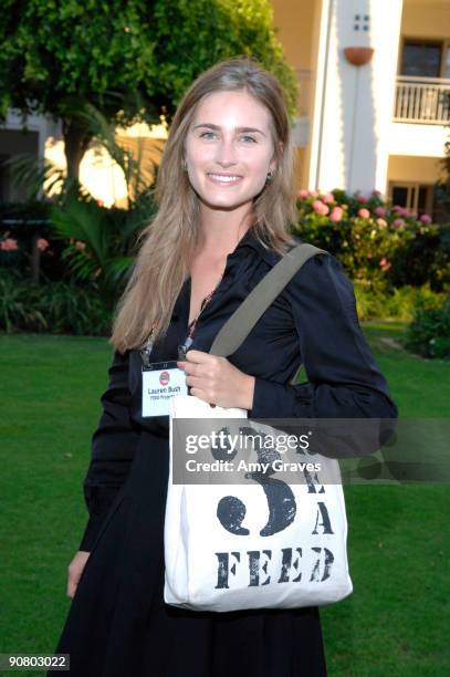 Lauren Bush at the 2009 Fortune Most Powerful Women Summit at Four Seasons Aviara on September 14, 2009 in Carlsbad, California.