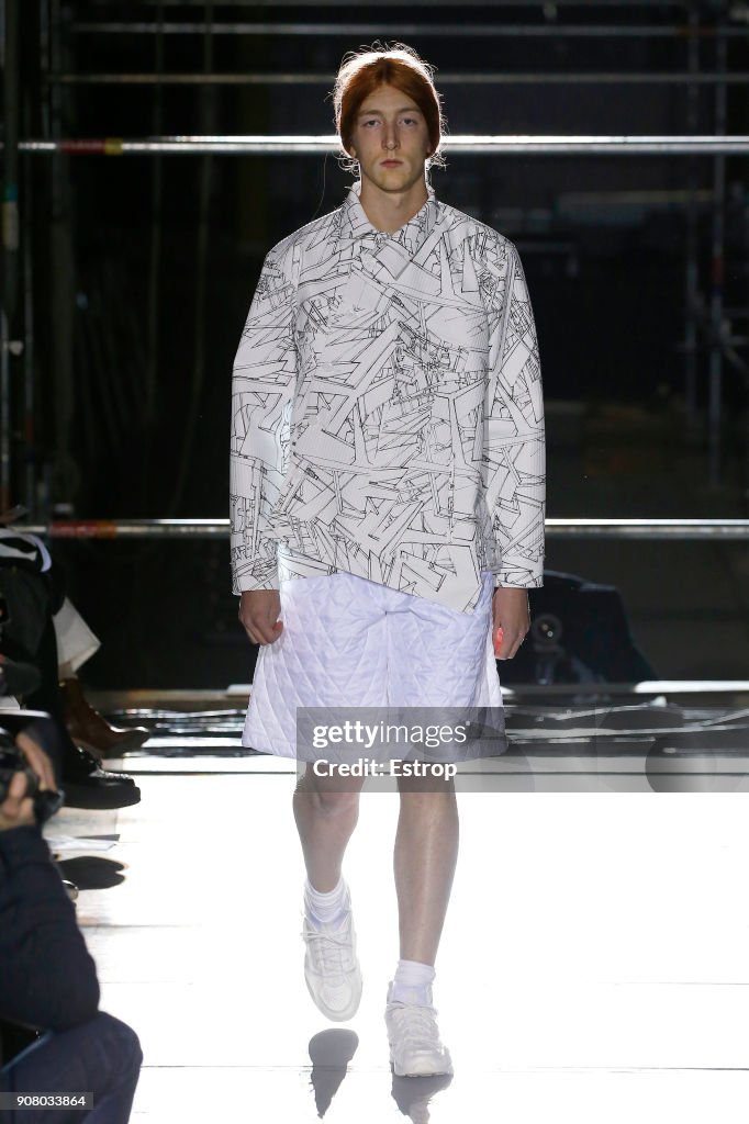 Comme Des Garcons Homme Plus : Runway - Paris Fashion Week - Menswear F/W 2018-2019