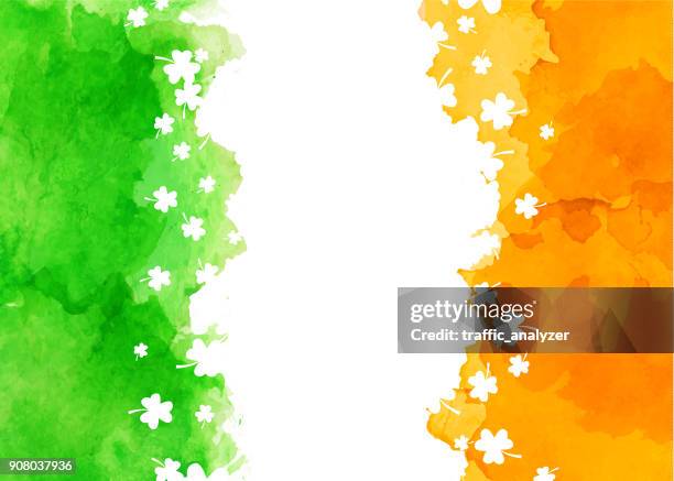 st. patricks tag hintergrund - irish culture stock-grafiken, -clipart, -cartoons und -symbole