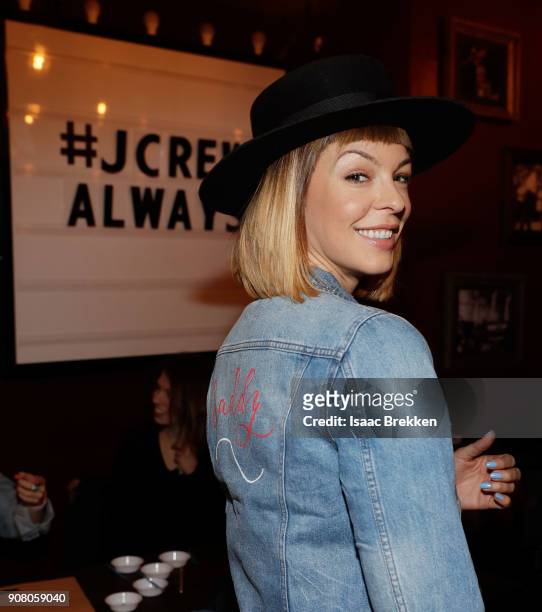Pollyanna McIntosh attends Rock & Reilly's daytime lounge presented by J.Crew, NYLON and Roku during Sundance Film Festival 2018 on January 20, 2018...