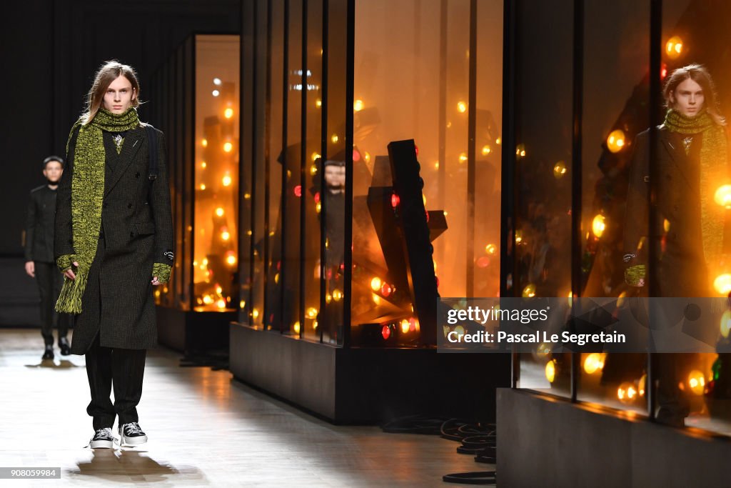 Dior Homme : Runway - Paris Fashion Week - Menswear F/W 2018-2019