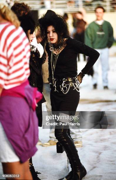 Goth at a Cure concert, Robert Smith, lead singer, guitarist, multi instrumentalist, lyricist, principal songwriter and only consistent member of the...