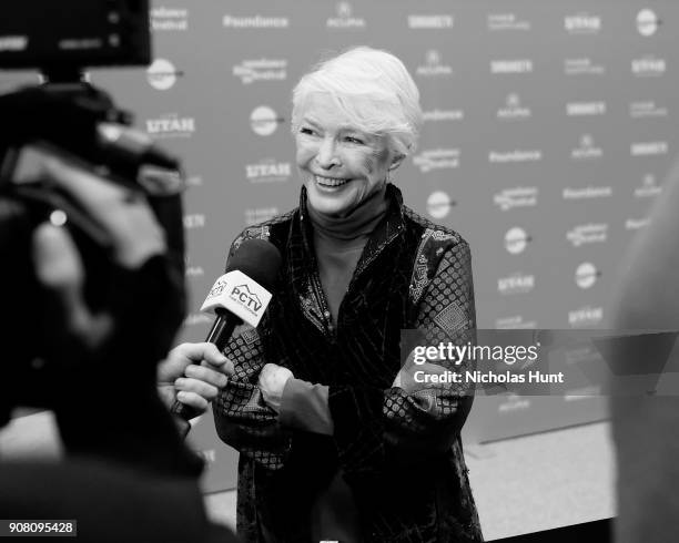 Actor Ellen Burstyn attends the 'The Tale' Premiere during 2018 Sundance Film Festival the at at Eccles Center Theatre on January 20, 2018 in Park...