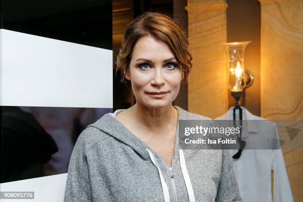 German actress Anja Kling during the Burda Style Lounge on the occasion of the German Film Ball on January 20, 2018 in Munich, Germany.