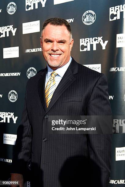 Garry McCarthy attends Sundance Channel's "Brick City" screening at the Newark Symphony Hall on September 15, 2009 in Newark, New Jersey.