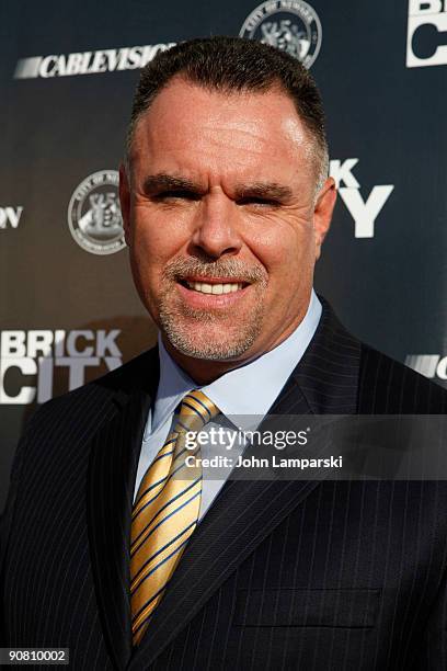 Garry McCarthy attends Sundance Channel's "Brick City" screening at the Newark Symphony Hall on September 15, 2009 in Newark, New Jersey.