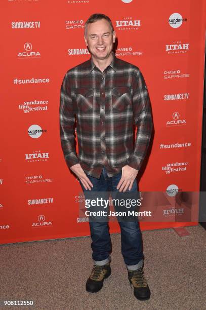 Writer/Director Wash Westmoreland attends the "Colette" Premiere during the 2018 Sundance Film Festival at Eccles Center Theatre on January 20, 2018...