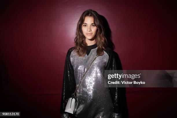 Pauline Haoreau attends the Balmain Homme Menswear Fall/Winter 2018-2019 aftershow as part of Paris Fashion Week on January 20, 2018 in Paris, France.