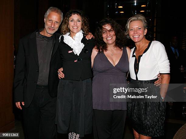 President of Screen Media Robert Baruc, writer/director Rebecca Miller, producer Lemore Syvan and vice president of Screen Media Suzanne Blech arrive...