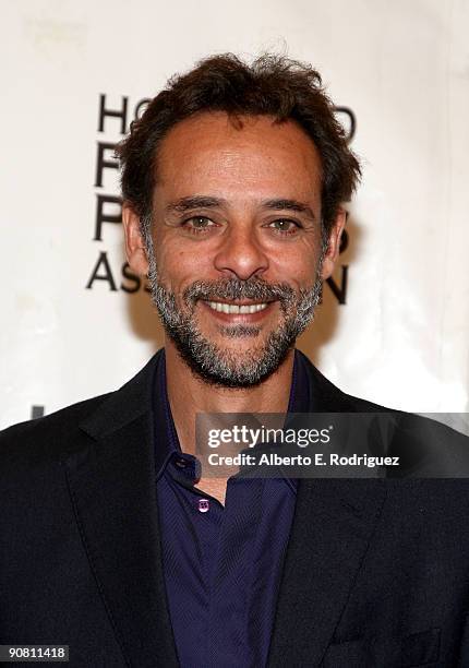 Actor Alexander Siddig arrives at the InStyle and HFPA Toronto Film Festival Party held at the Courtyard Cafe on September 15, 2009 in Toronto,...