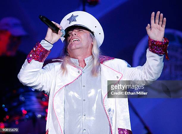 Cheap Trick frontman Robin Zander performs "Sgt. Pepper Live," an exclusive engagement at the Las Vegas Hilton September 15, 2009 in Las Vegas,...