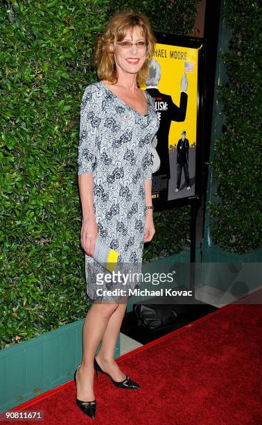 Actress Christine Lahti arrives at the Los Angeles Premiere of 'Capitalism: A Love Story' at the AMPAS Samuel Goldwyn Theater on September 15, 2009...