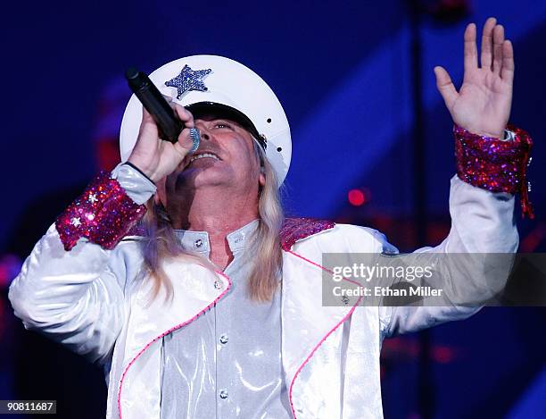 Cheap Trick frontman Robin Zander performs "Sgt. Pepper Live," an exclusive engagement at the Las Vegas Hilton September 15, 2009 in Las Vegas,...