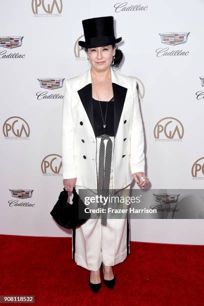 Amy Sherman-Palladino attends the 29th Annual Producers Guild Awards at The Beverly Hilton Hotel on January 20, 2018 in Beverly Hills, California.