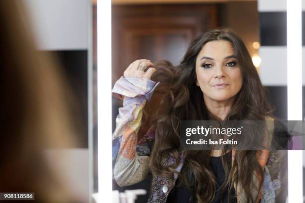 Director Katja von Garnier during the Burda Style Lounge on the occasion of the German Film Ball on January 20, 2018 in Munich, Germany.