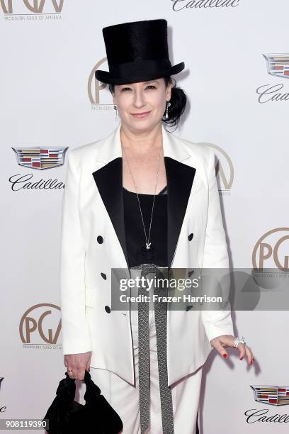 Amy Sherman-Palladino attends the 29th Annual Producers Guild Awards at The Beverly Hilton Hotel on January 20, 2018 in Beverly Hills, California.